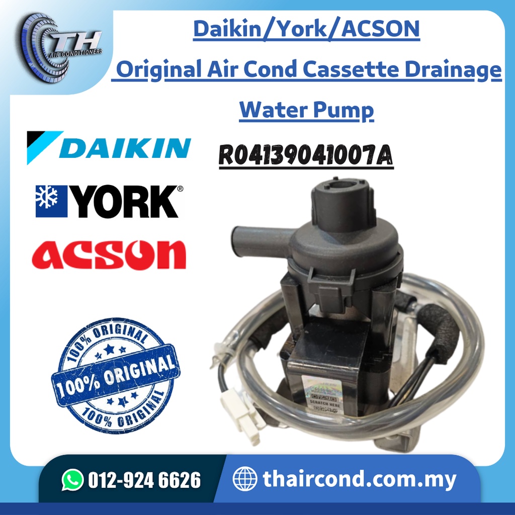 Daikin/York/Acson Original Air Cond Cassette Drainage Pump Drain Pump