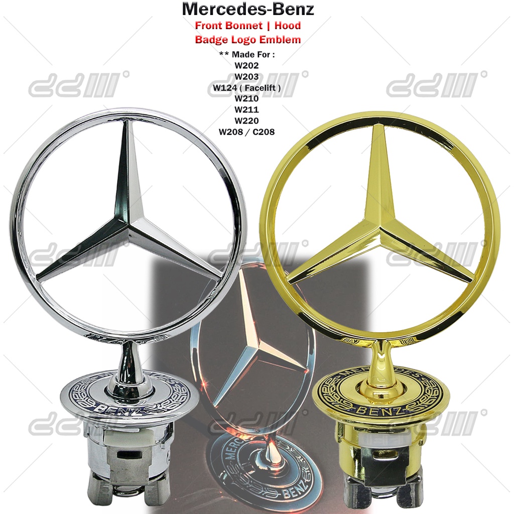 Front deals mercedes emblem