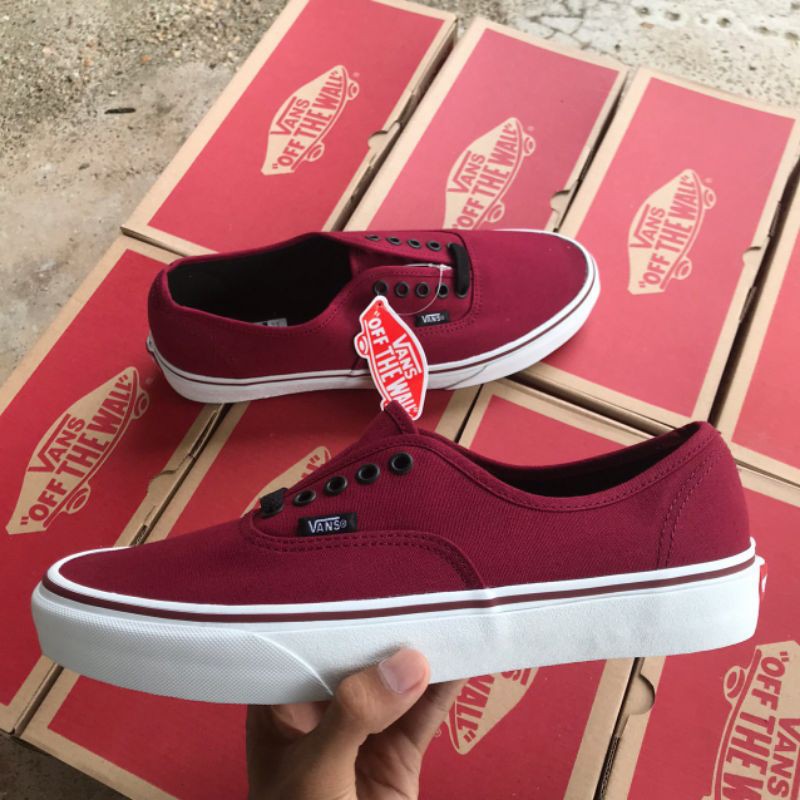 Vans authentic clearance wine