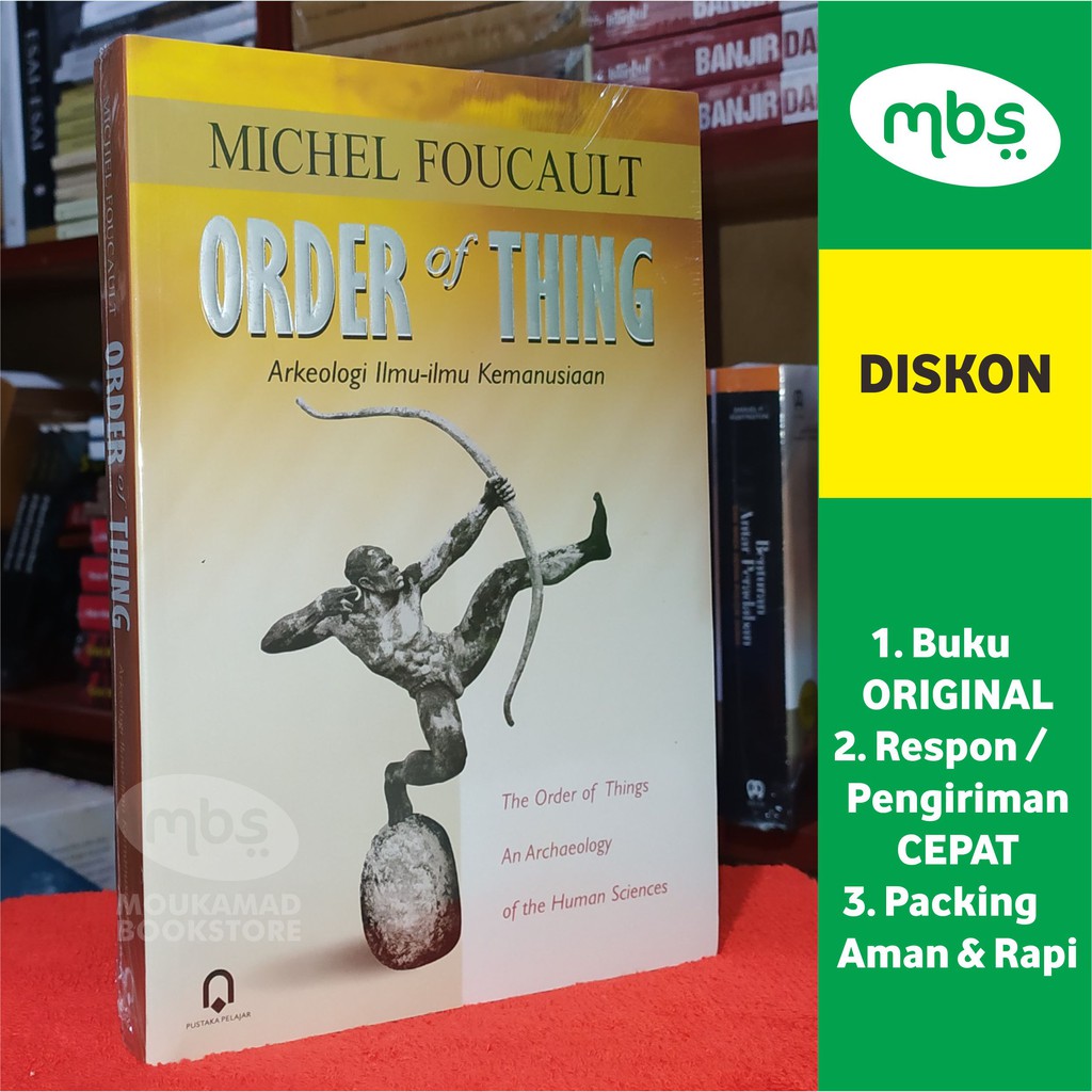 Order OF THING BOOKS - Archeology OF Human Sciences - Michel Foucault ...