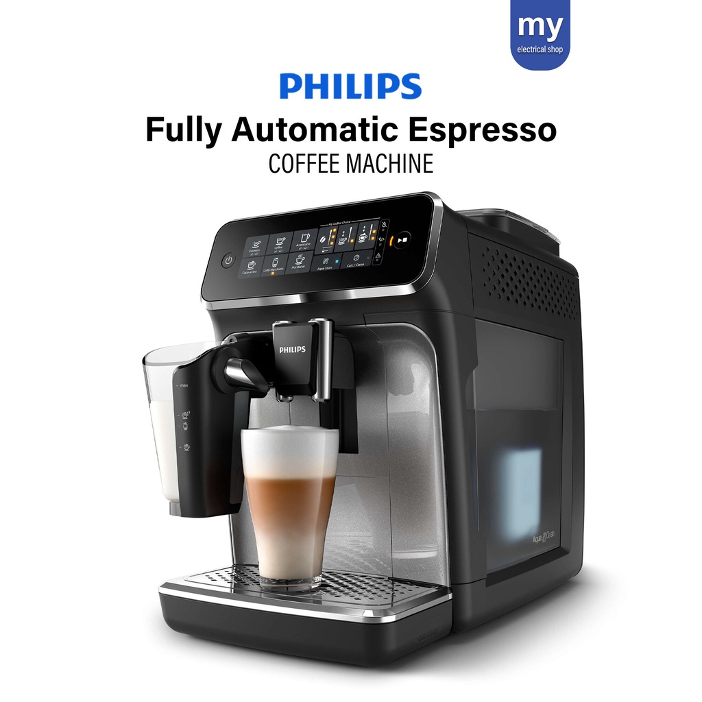 New Philips 2200 LatteGo Fully Automatic Espresso Machine, Black -  EP2230/14