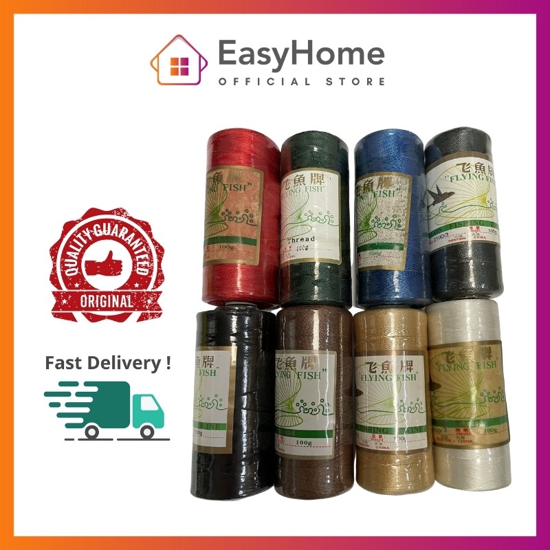 Flying Fish 210D/3 Nylon Fishing Twine Nylon Thread - Benang Nylon ...