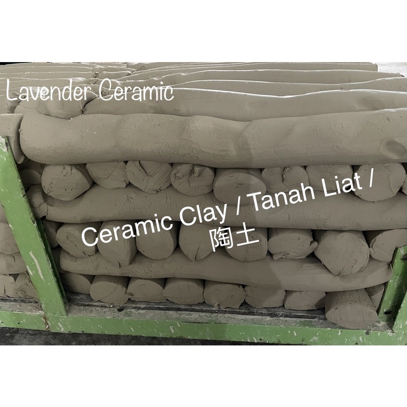 🎨Tanah Liat Pottery Clay 1 kg Ceramic Clay& Slip / Seramik tanah liat ...