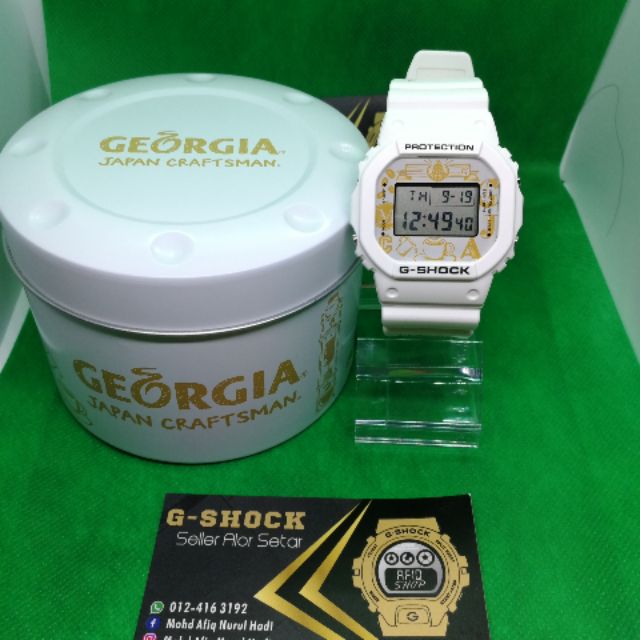 🔥Ready Stock🔥 G-Shock DW-5600 x GEORGIA JAPAN CRAFTAMAM