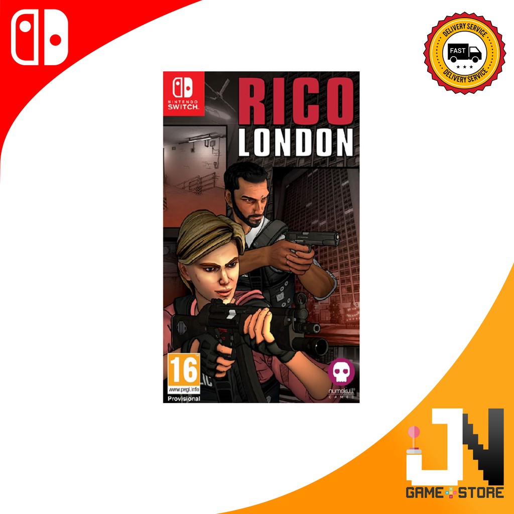 Jeu Vidéo RICO London Sur Nintendo Switch – Neuf Sous Blister – FPS PAL