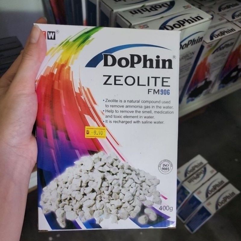 Dophin Activated Carbon 150g 300g/ Dophin Zeolite toxic remover 400g