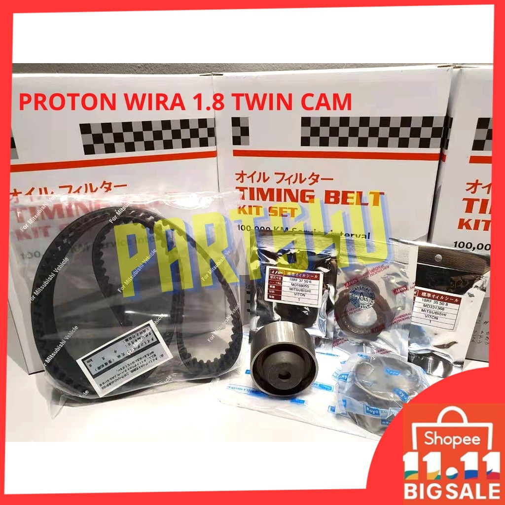 WIRA 1.8 GSR TURBO SATRIA GTI 4G93 1.8 TWIN CAM TIMING BELT KIT SET