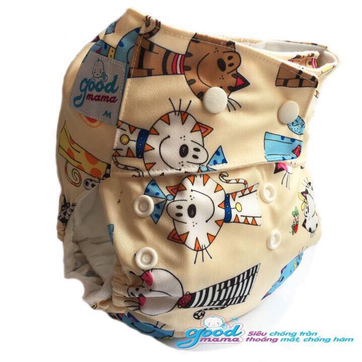 Goodmama cloth diapers are super spill-proof, size for babies 3 to 20kg ...