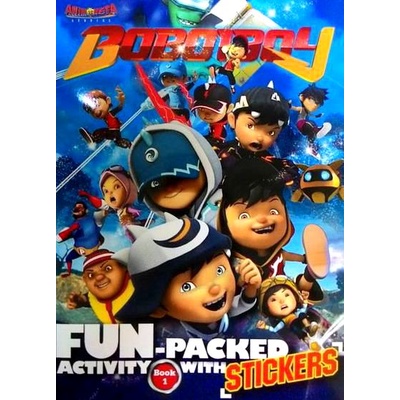 BoboiBoy : Fun-Packed Activity With Stickers Book 1 | Shopee Malaysia
