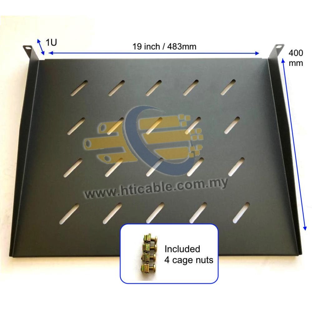 Primestar Solid 1U 19inch Cantilever Equipment Tray for Server Rack ...