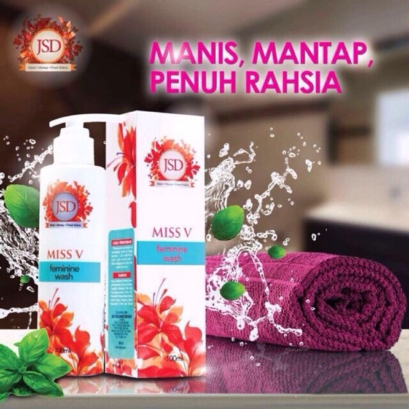 Feminine Wash JSD original HQ 💯 (with free gift) Shopee Malaysia