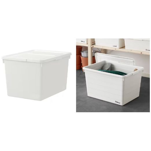 「Ready Stock」Box with Lid Large Storage Boxes Container Besar Bekas ...