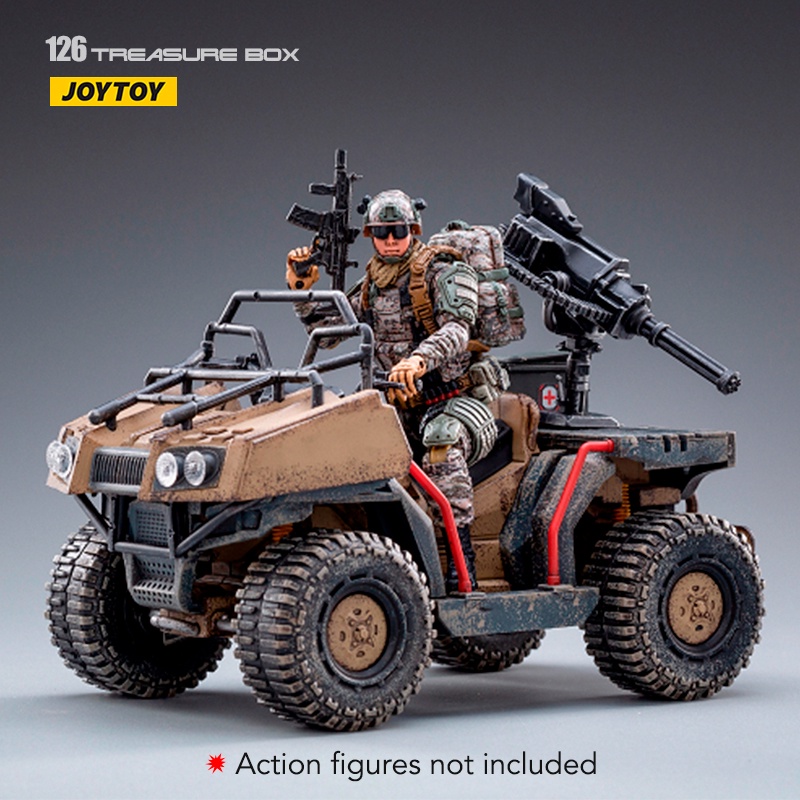 JoyToy 1/18 Wildcat ATV Vehicle Model Car Toy Matching 4 inches JoyToy