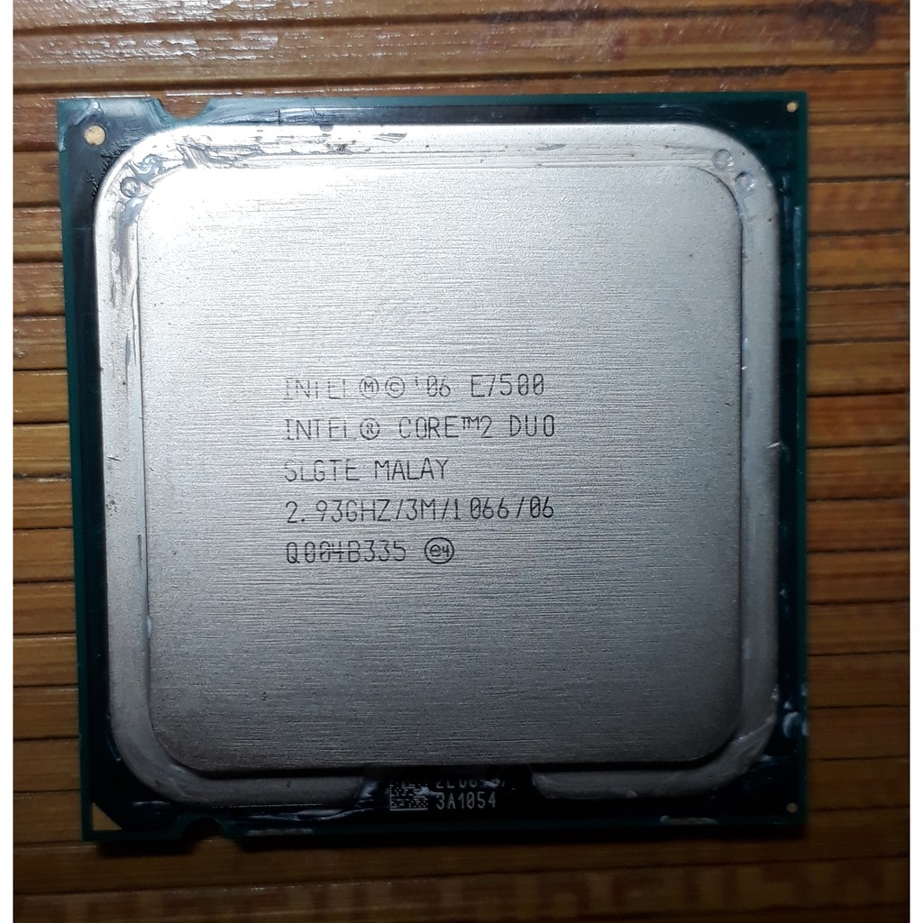 New 95 Duacore E7500 CPU chip (with radiator fan) Shopee Malaysia