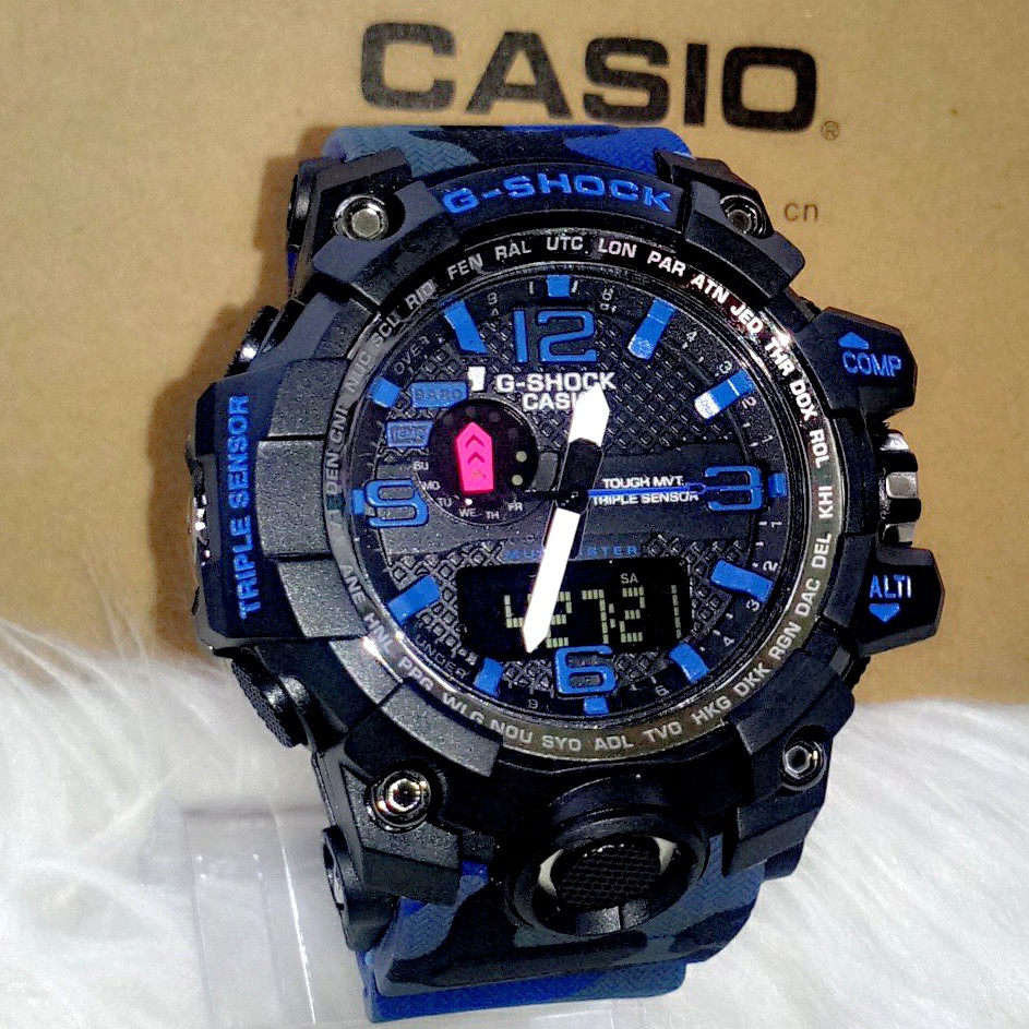 CASIO G SHOCK BLUE ARMY STYLE WATCH Shopee Malaysia