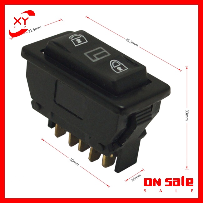 XY Car Window Regulator Single Switch 12V/24V 20A 5PIN Car Power Window ...