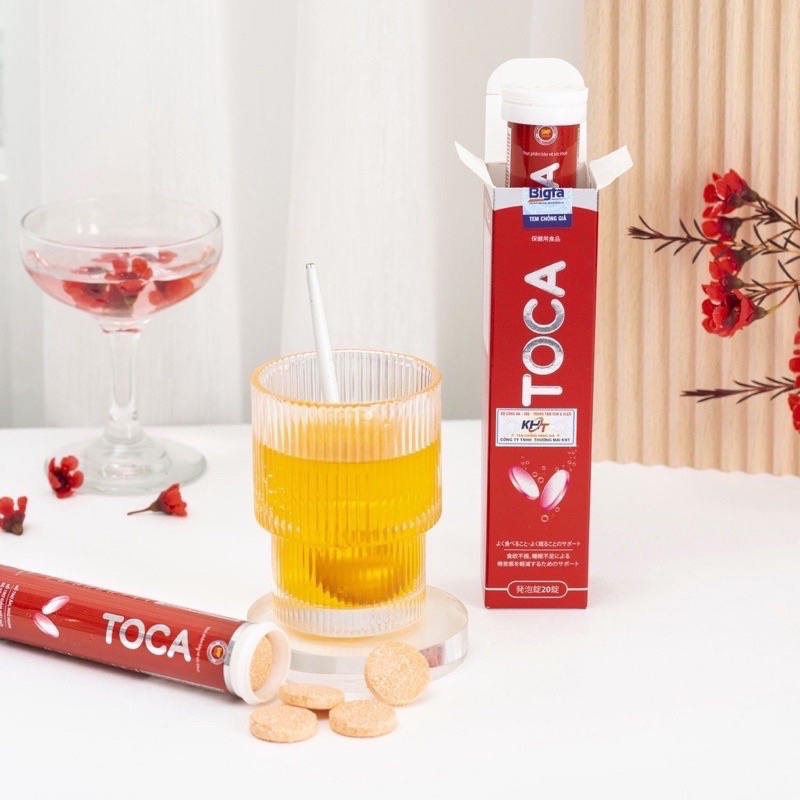 Toca Effervescent Tablets Support Weight Gain, Eat Deliciously, Reduce ...