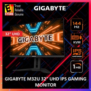 GIGABYTE M32U 32" 4k UHD IPS HDR400 GAMING MONITOR (1MS/144HZ REFRESH ...