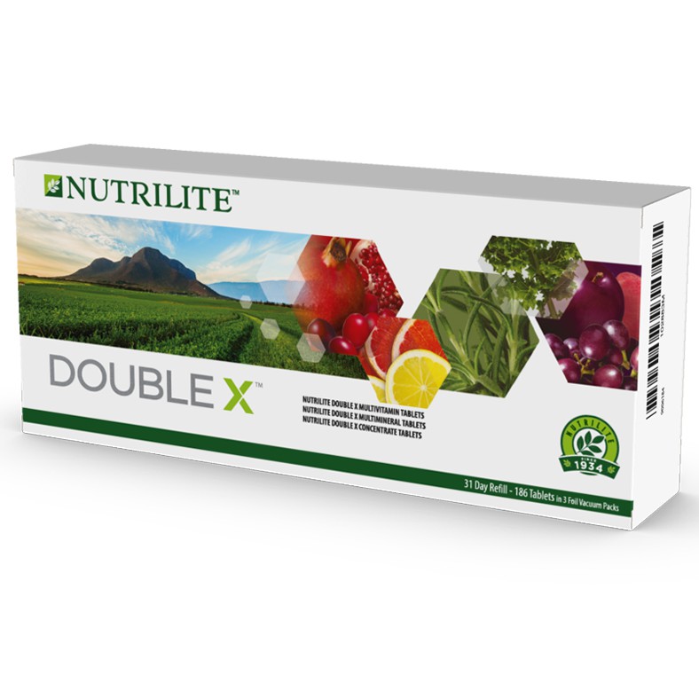 NUTRILITE DOUBLE X Refill Multivitamin/Multimineral/Concentrate (31-day ...
