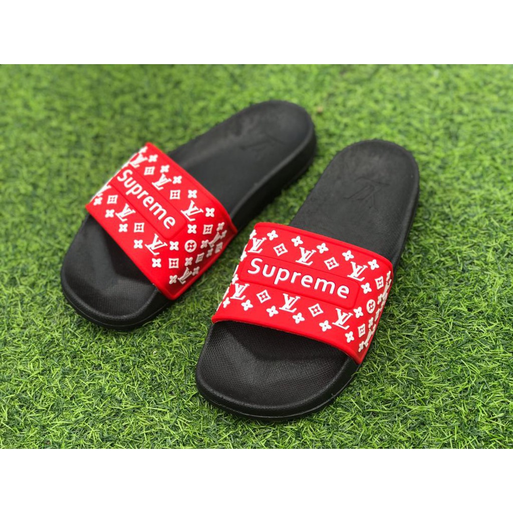 Lv supreme slippers best sale