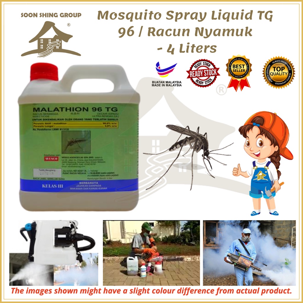 Mosquito Spray Liquid TG 96 / Mosquito Fogging / Racun Serangga Nyamuk ...