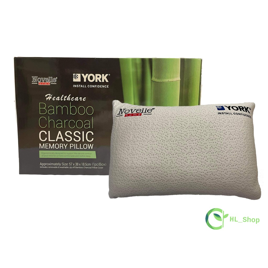 Novelle bamboo charcoal pillow deals