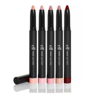 Mimo - ELF Lip Matte Color/natural /tea rose/rich red/Fuchsia | Shopee ...