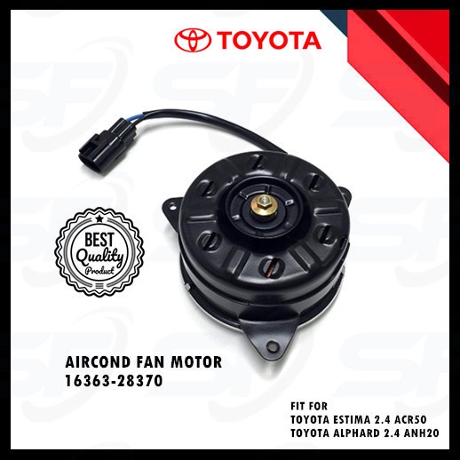 TOYOTA ESTIMA 2.4 ACR50 ALPHARD VELLFIRE ANH20 RADIATOR FAN MOTOR ...