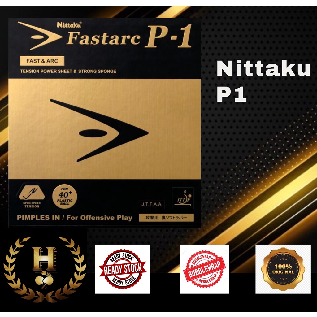 Nittaku Fastarc P-1 (Power) | Shopee Malaysia