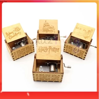 (Ready Stock) Amazthing Wooden Music Box/Kotak Musik (Harry Potter, Let it go, Birthday, Christmas) Gift 木制音乐盒