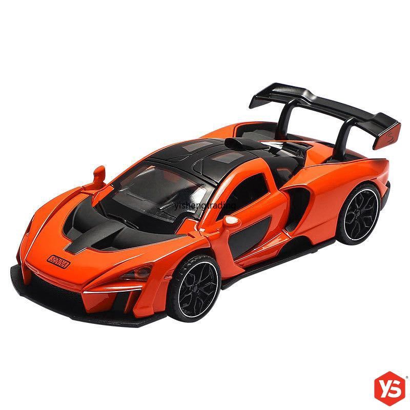 1:32 Scale Diecast McLaren Senna Alloy Car Model Toy Vehicle With