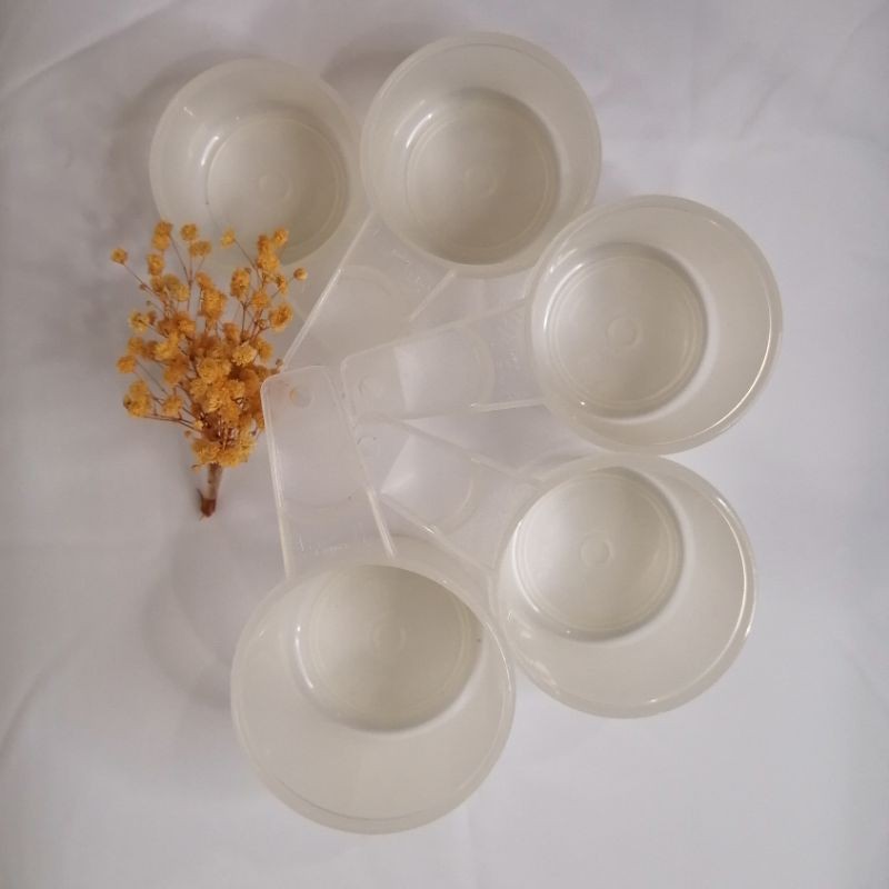 (BRAND NEW) Tupperware Measuring Spoon (6pcs) 63ml/84ml/125ml/167ml ...