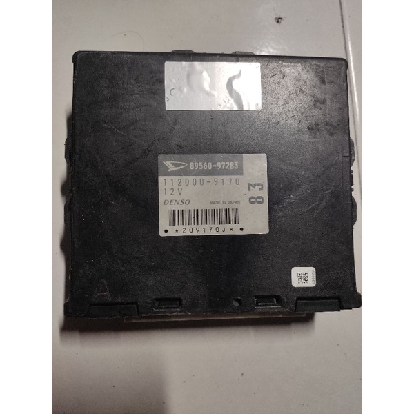 ECU Kancil Turbo L7 L9 8956097283 83 3Soket Avy Used Halfcut Shopee