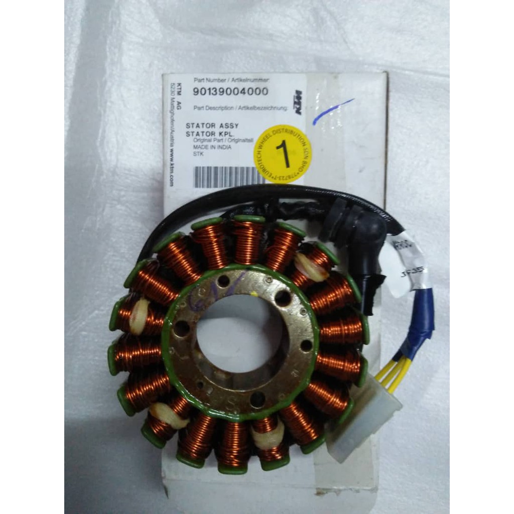 KTM DUKE 200 STATOR ASSY MAGNET COIL ORIGINAL Shopee Malaysia