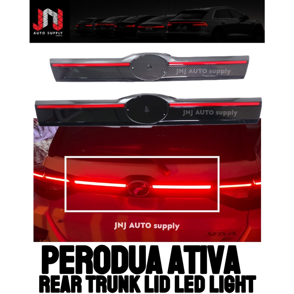 PERODUA ATIVA Rear Trunk Bonnet Running Light Welcome Mode Brake Signal ...
