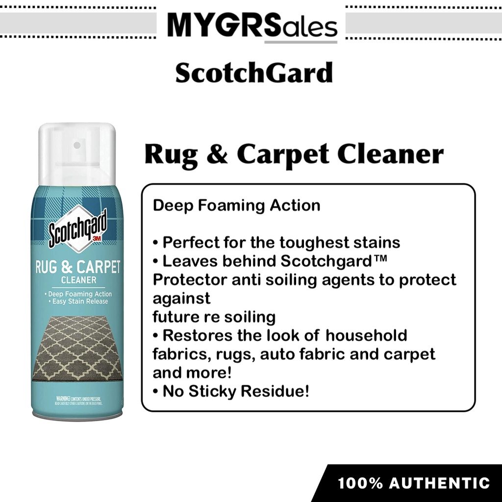 3m Scotchgard Rug Carpet Protector Fabric Water Shield Cleaner Stainless Steel Original Pgmall