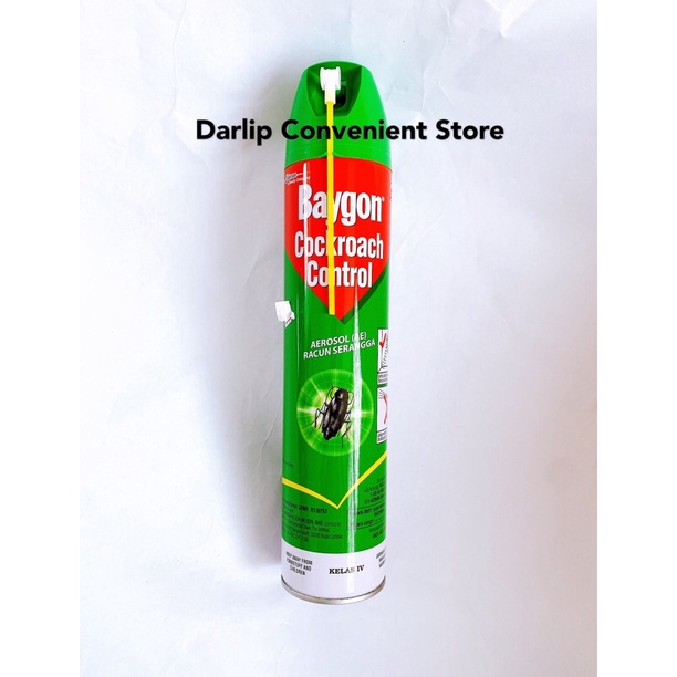 Baygon Cockroach Control Aerosol Racun Serangga 喷射蟑螂 380g | Shopee Malaysia