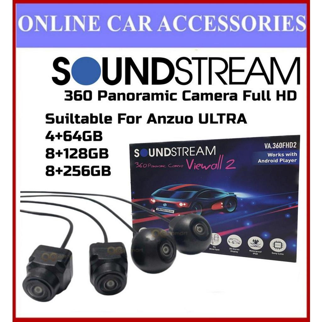 Soundstream 360° Car Camera Full HD 3D Seamless Surround View Camera ...