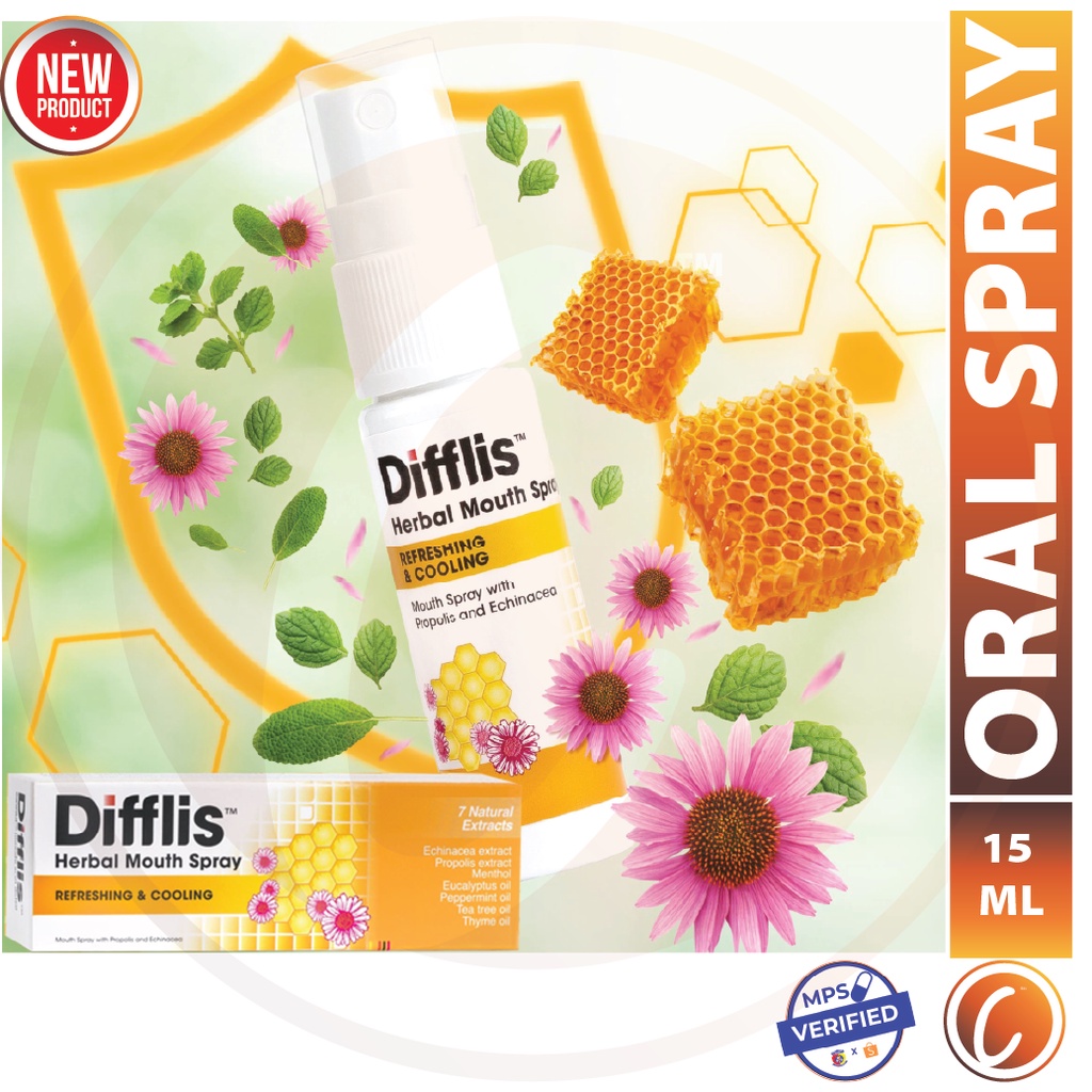 INOVA PHARMACEUTICALS Difflam Difflis Herbal Propolis Mouth Spray ...