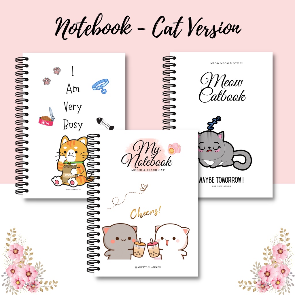 Very Busy Cat Notebook