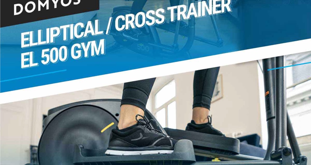 Decathlon Fitness Elliptical Cross Trainer 7kg Flywheel Domyos Shopee Malaysia
