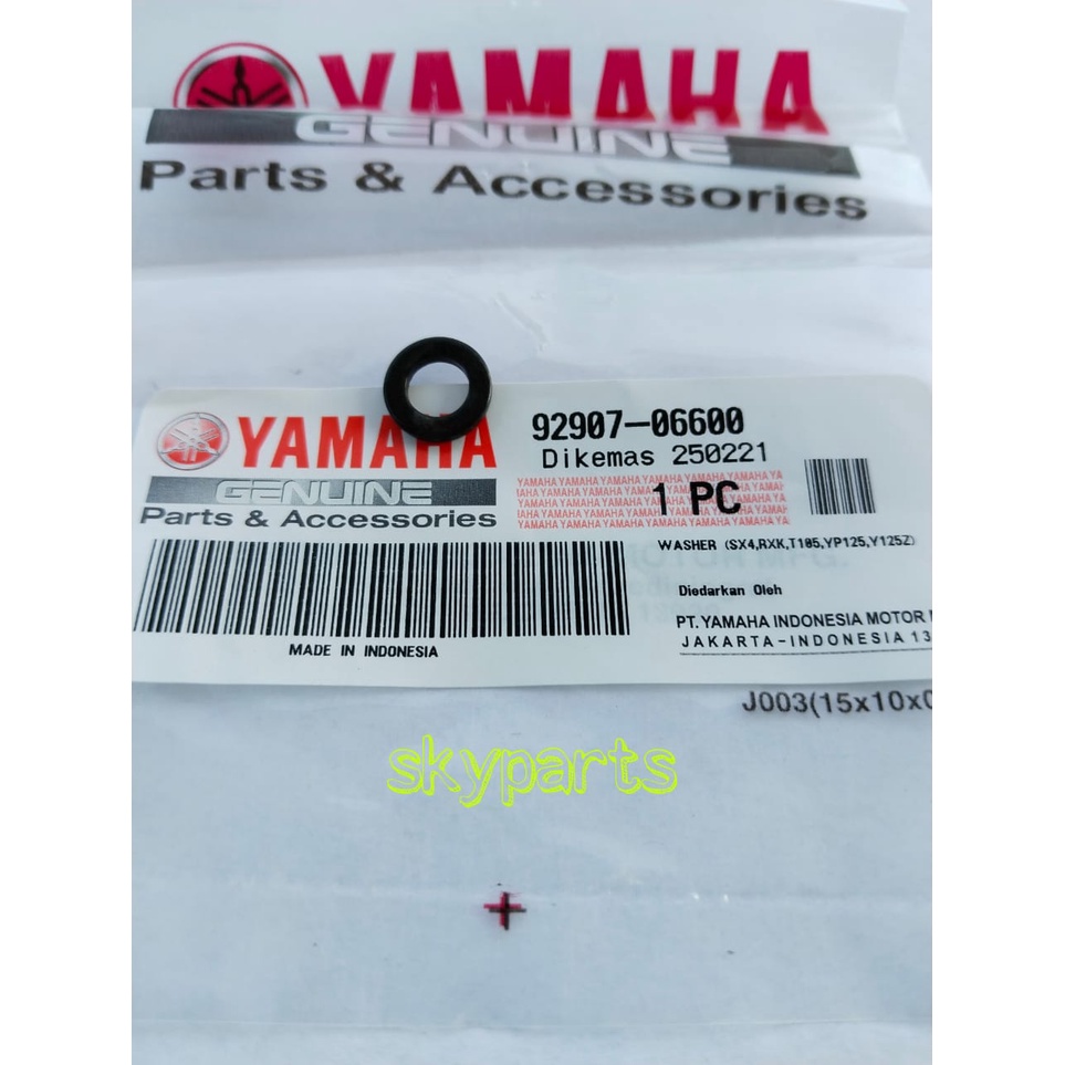 Yamaha Original RXZ Y125ZR 135LC Washer - 92907-06600 | Shopee Malaysia