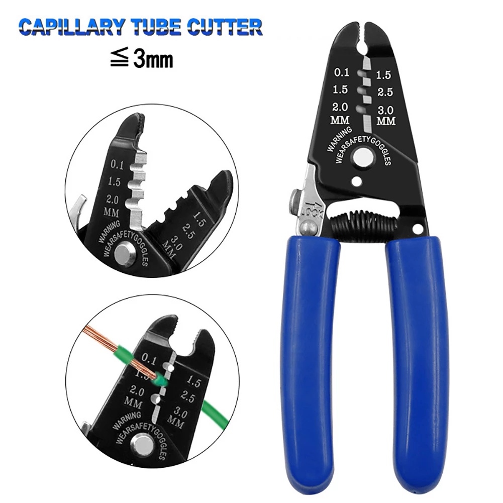 Refrigerant Recovery Tube Locking Plier - HVAC AC Repair Tool With 1/4" SAE Interface