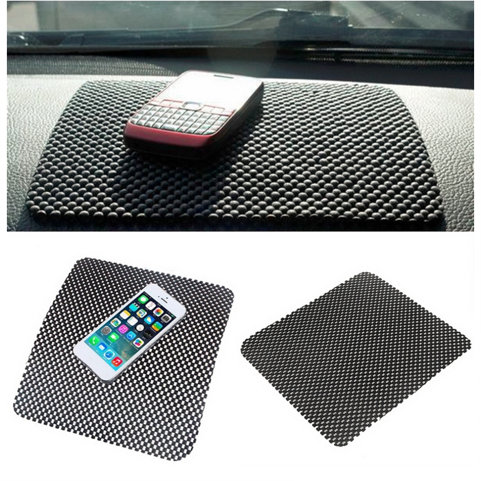 Car Anti Slip Mat Dashboard Interior Accessories Phone Coin Gel Double  Sided Fixed