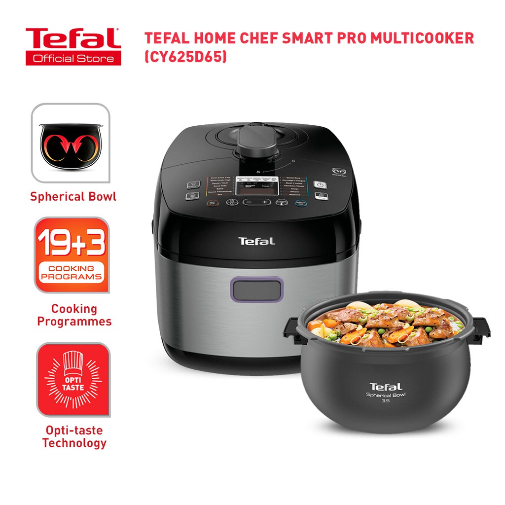 Tefal home chef smart pro cooker cy625d new arrivals