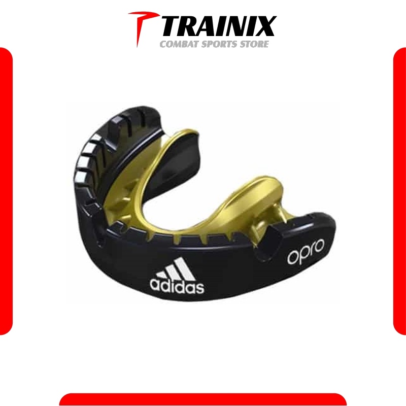 Adidas Opro Mouth Guard Gold adiBP34 with Braces Martial Arts