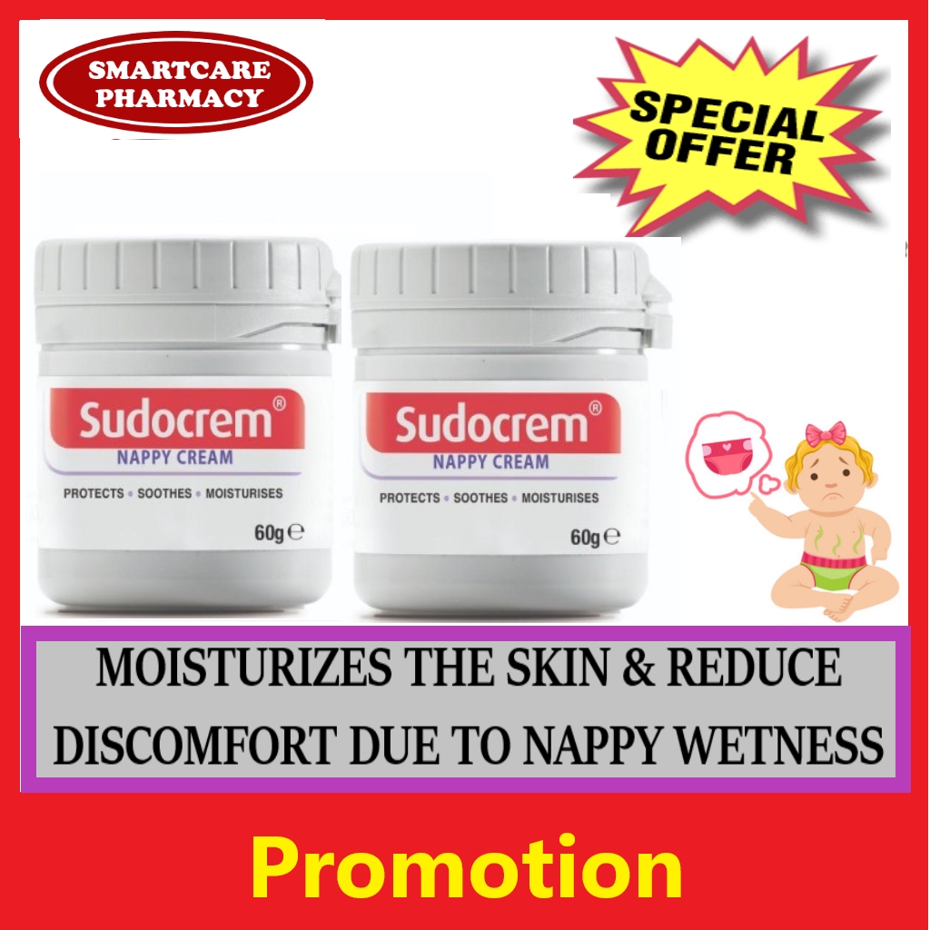 Sudocrem Nappy Cream 60g X 2 Unit Shopee Malaysia 