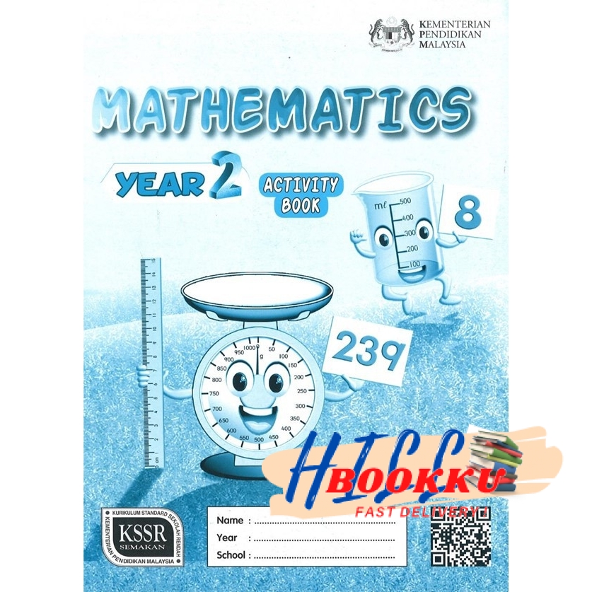 BUKU TEKS (BUKU AKTIVITI) MATHEMATICS YEAR 2 (ENGLISH VERSION) | Shopee ...
