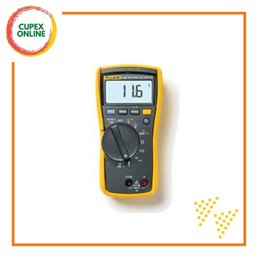 FLUKE 116 TRUE-RMS HVAC Digital Multimeter (cupex) | Shopee Malaysia