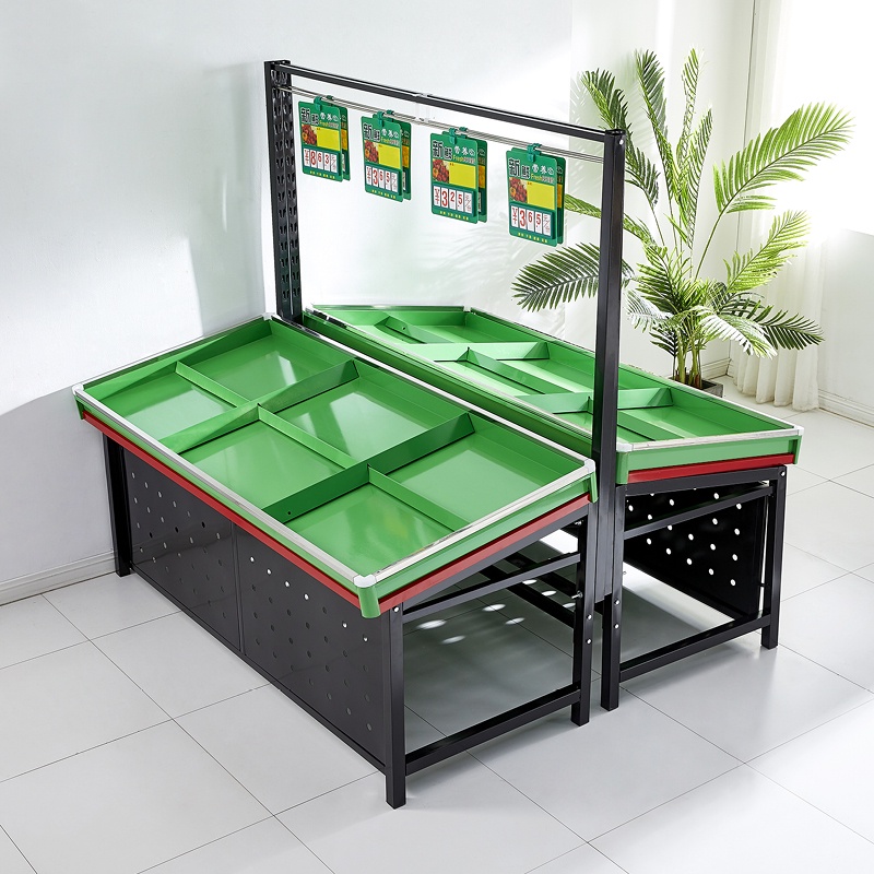 Fruit store shelf vegetable display rack fruit and vegetable rack free ...